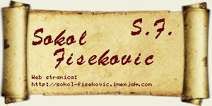 Sokol Fišeković vizit kartica